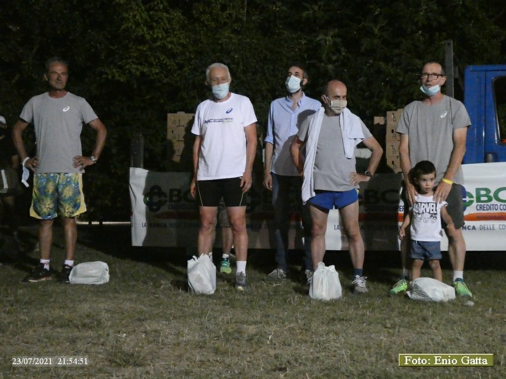 Cotignola: Staffetta 4x1,3 - 23 luglio 2021